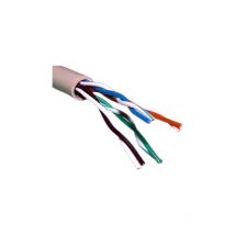 Câble utp Safire Catégorie 5E - Bobine de 305 mètres - Revêtement couleur gris - Diamètre 5.5 mm - Sans halogène