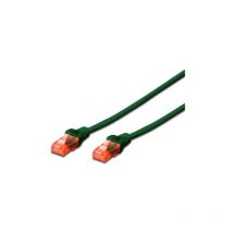 Netzwerkkabel Kategorie 6 u/utp 1mt grün - Ewent