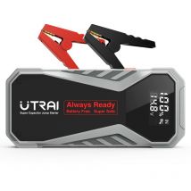 Utrai - Jstar X1 1000A Booster Batterie Voiture UltraSafe, Démarreur de saut à super condensateur 12 v pour Moteurs à Essence Jusqu'à 8,0L et Moteurs
