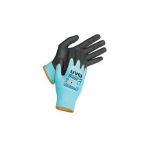Gants de manutention Uvex Phynomic b xg taille 9, Résistant à l'abrasion, Bleu ( Prix pour 1 paire )