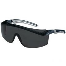 Astrospec 9164387 Lunettes de protection avec protection uv gris, noir en 166, en 172 din 166, din 172 - Uvex