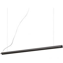 V-Line Hängeleuchte schwarz 1100x280-2000x34mm