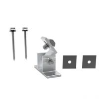 Support frontal réglable pour le montage de panneaux solaires photovoltaà ̄ques