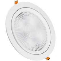 V-tac - Foco empotrable con chip led Samsung 20W Orientable 3000K