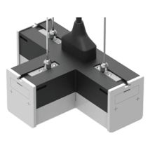 Connecteur en forme de t 10W Couleur Noir 6500K - V-tac