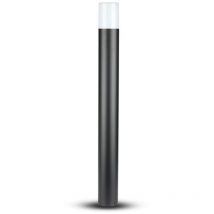 V-TAC Piantana LED da Giardino Cilindrica con Portalampada GU10 (Max 35W) con Corpo Nero e Copertura Bianca IP54