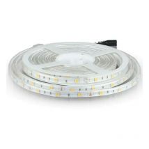 Led strip 12v 3000k ip65 5metres vt-5050 - 212145 - V-tac