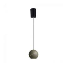 VT-7796 Lustre suspension led en forme de cloche 8,5W en métal doré champagne 12cm réglable 3000K - sku 8000 - V-tac