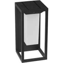 Samsung Chip Solar led Outdoor Wall Lamp 2W Rectangular Motion Sensor Twilight and Constant Brightness Mode 3000K 29cm