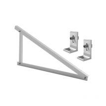 Support triangulaire à angle réglable 10°-15° pour panneaux solaires photovoltaà ̄ques