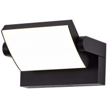 Applique led rectangulaire 17W 120LM/W Couleur Noir Rotatif 4000K IP65