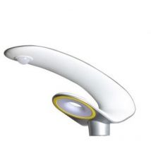 V-tac - VT-130W 20W led gebogenes Solar-Gartenlicht neutralweiß 4000K mit Sensor & RF-Fernbedienung Aluminium-Silber-Gehäuse IP65 - sku 5505
