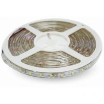 V-tac - Strip led SMD3528 3,6W/m Bobina 5m 60 LED/m Blu 12V IP65 8mm