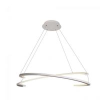 V-tac - VT-7908 Doppelsichel-LED-Pendelleuchte 48 w, weißer Körper, 80 x 120 cm, 4000 k, Triac, dimmbar – 14987