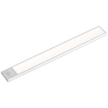 Lampe d'armoire led rechargeable Micro-USB 1.5W pir Sensor Couleur Argent 3000K IP20