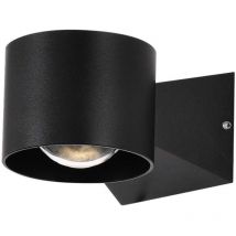VT-1179 Applique led haut/bas 5W smd double faisceau 3000K forme ronde couleur noir IP65 - sku 10445 - V-tac