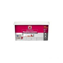 V33 - Rénovation Meubles Cuisine (Bois vernis-Mélaminés-Stratifiés) Satin Grège 2 l