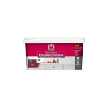V33 Rénovation Meubles Cuisine (Bois vernis-Mélaminés-Stratifiés) Satin Piment 2 L