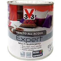 Smalto Multisupporto all'Acqua Linea Expert Colore Marrone Moka 500 ml - V33
