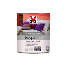 Smalto Multi Supporto Expert ad Acqua Vernice Multisupporto Interno Esterno - Colore: Beige - V33