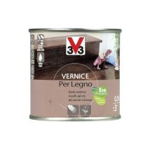 Vernice V33 per decorazione interni in legno brillante noce medio 250 ml (02158)