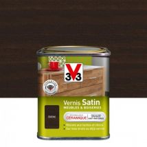 Vernis V33 Meubles et Boiseries Satin Ebène 0,25 l