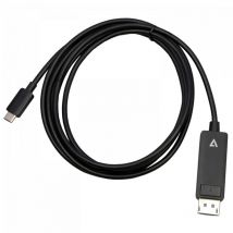 V7 - USBCDP14-2M adaptateur de cable de video DisplayPort usb Type c Noir