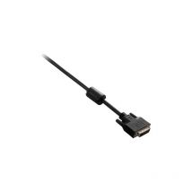 V7 Cable negro de vídeo con conector DVI-D macho a DVI-D macho 3m 10ft