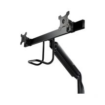 Supporto con barra a molla a gas resistente per monitor doppio - V7