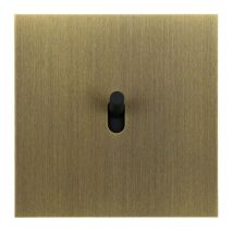 Arnould - Art d' univers Epure va-et-vient ou interrupteur 10A bronze (67301)