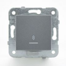 Vi-ko - Va et vient à voyant fumé - (Méca+touche) Gamme Karre Novella