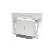 Alternative Elec - Va et vient lumineux blanc 10A 250V voyant Led localisation bornes auto fixation vis sans plaque AE52003