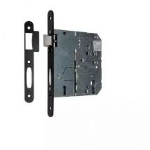 Vachette - Assa Abloy D455V Einpunkt-Einsteckschloss, 150 mm Stamm, 120 mm Achse, glänzend schwarz