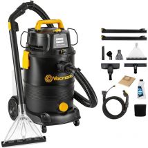 Vacmaster - VK1330PWR 1300W 30L 3-in-1 Aspirapolvere Aspira, Lava & Asciuga, Pulisce Pavimenti & Tappeti,Aspirapolvere a bidone e a traino