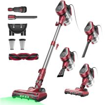 Vactidy Blitz C8 - Staubsauger Mit Kabel - 60 Kpa / 600 W - 1,5l - Selbststehend - Anti-wickel-bürste - 7 M Langes Kabel - Leichtbau 1,7 Kg - 