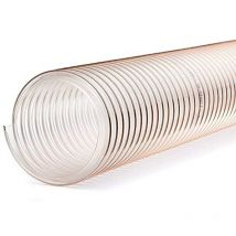 Pu 400 c eco - Tubo di aspirazione pu con spessore parete 0,4 mm - lunghezza 5 m - ID110 mm - resistente ai microbi e all'idrolisi - Vacuflex