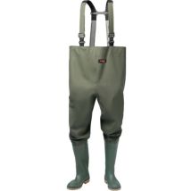 Norway - Vadeadores talla 41 pvc verde oliva sobre tejido portador de poliéster
