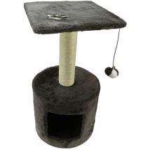 Vadigran - Arbre à chat Bongo brun, ø30 cm x h 59 cm, pour chat