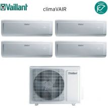 vaillant quadri split inverter climatiseur climavair plus vai 8 9+9+9 series avec vaf8-080w4no r-32 9000+9000+9000
