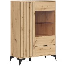 Petits-meubles - Vaisselier bas 2 portes 1 tiroir Mao Bois