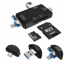Lecteur de cartes adaptateur memoire usb usb-c sd MicroSD