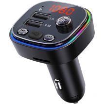 TC-B439K FM-Transmitter 87,5 - 108 MHz Bluetooth/USB Schwarz - Vakoss