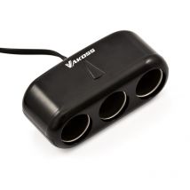 TP-3263CK Auto-Zigarettenanzünder-Splitter - Black - Vakoss