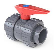 Valvula Bola pvc Encolar ø Hidroten Medidas Accesorios Fontanería: 63mm