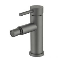 VALAZ Grifo de bidet monomando redondo Gun metal Serie Jabalon