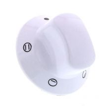 Manette Cuisinière four Blanc 4726 12h 6mm 15mm - Valberg