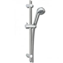 Valentin - Ensemble barre de douche Cobra 2, avec douchette 2 jets, barre et flexible, chromé