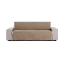 WEBMARKETPOINT – Valeria 3-Sitzer-Sofabezug Beige 155 – Jacquardstoff 55 % Baumwolle, 45 % Polyester – Waschbar – Sofabezug für elegantes Wohnen