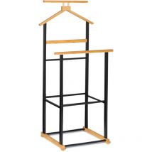 Idmarket - Valet de chambre tom effet bois et métal