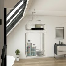 Valet Chrome Hanging 50x20x10 - Lou